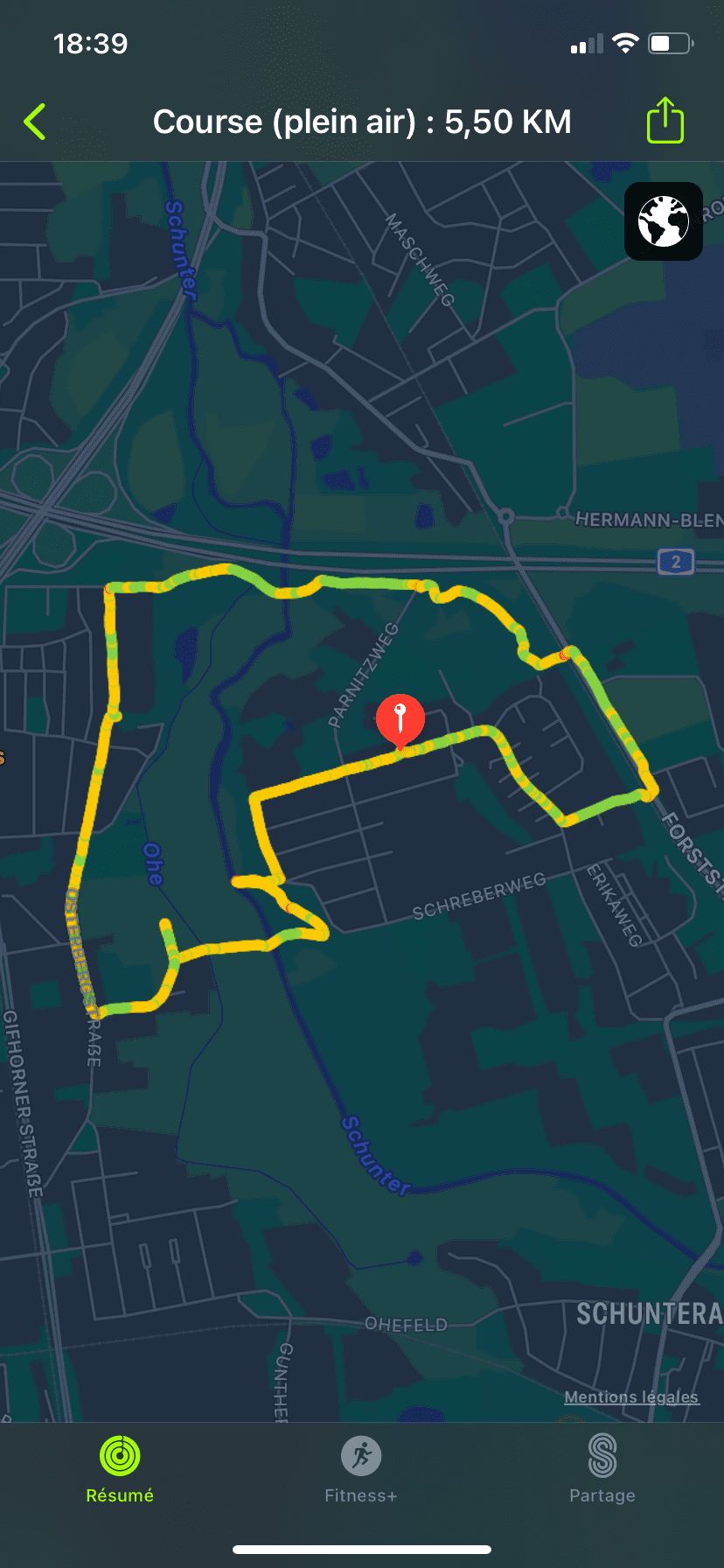 run map
