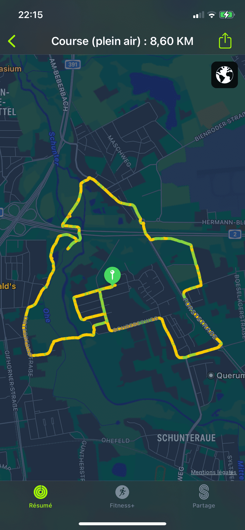 run map